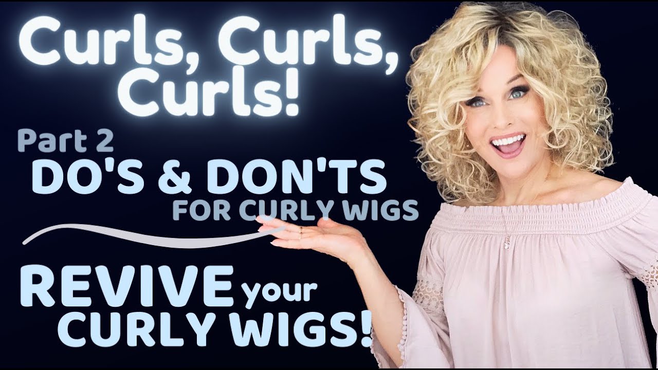 The DO'S & DON'TS of CURLY WIGS | How to MAINTAIN & STORE curly wigs