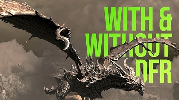 Skyrim VR - FPS gains with Dynamic Foveated Rendering on the Pimax Crystal