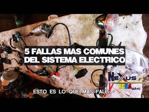 5 FALLAS MAS COMUNES EN SISTEMAS ELÉCTRICOS DE MOTOCICLETAS (SOLUCIÓN)