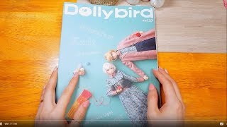 [Review]이브냥의 Dolly Bird 27, 돌리버드 27 Special "Doll Knits" by Ochibits miniature micro knitting book,