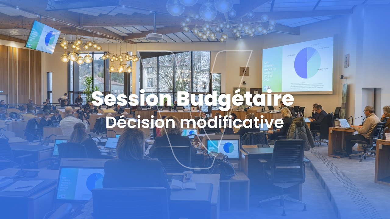 Session Budgétaire : Décision modificative numéro 1 - 2026