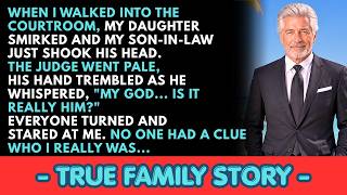 My Daughter Laughed in Court—Then the Judge Went Pale and Whispered, It's Him. The Father's Voice