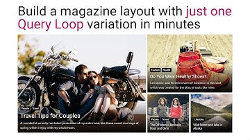 Build a Query Loop variation to display a magazine grid layout blog in WordPress Gutenberg with CBB