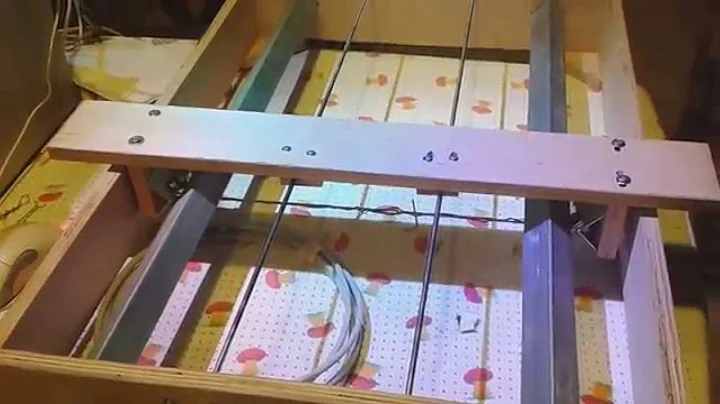 diy cnc y axis double leadscrew