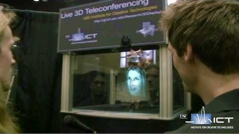 3DTeleconferencing from USC ICT