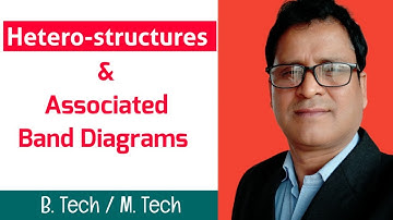 Heterostructures & Band Diagrams | Semiconductor | B. Tech.  | M. Sc. | M.Tech.