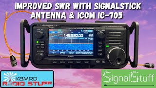 Improve your SWR | SignalStick Antenna w/ Icom IC705