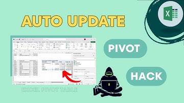 The Pivot Table Auto-Update Trick That Makes You Look Like a Pro