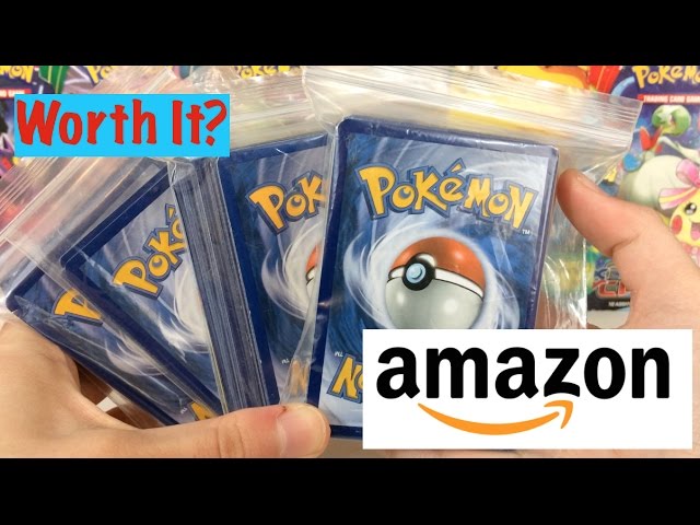 CAN WE TRUST AMAZON SELLERS?! - 4 Amazon Pokemon Card Random Assorted 50  Card Lots!! - YouTube