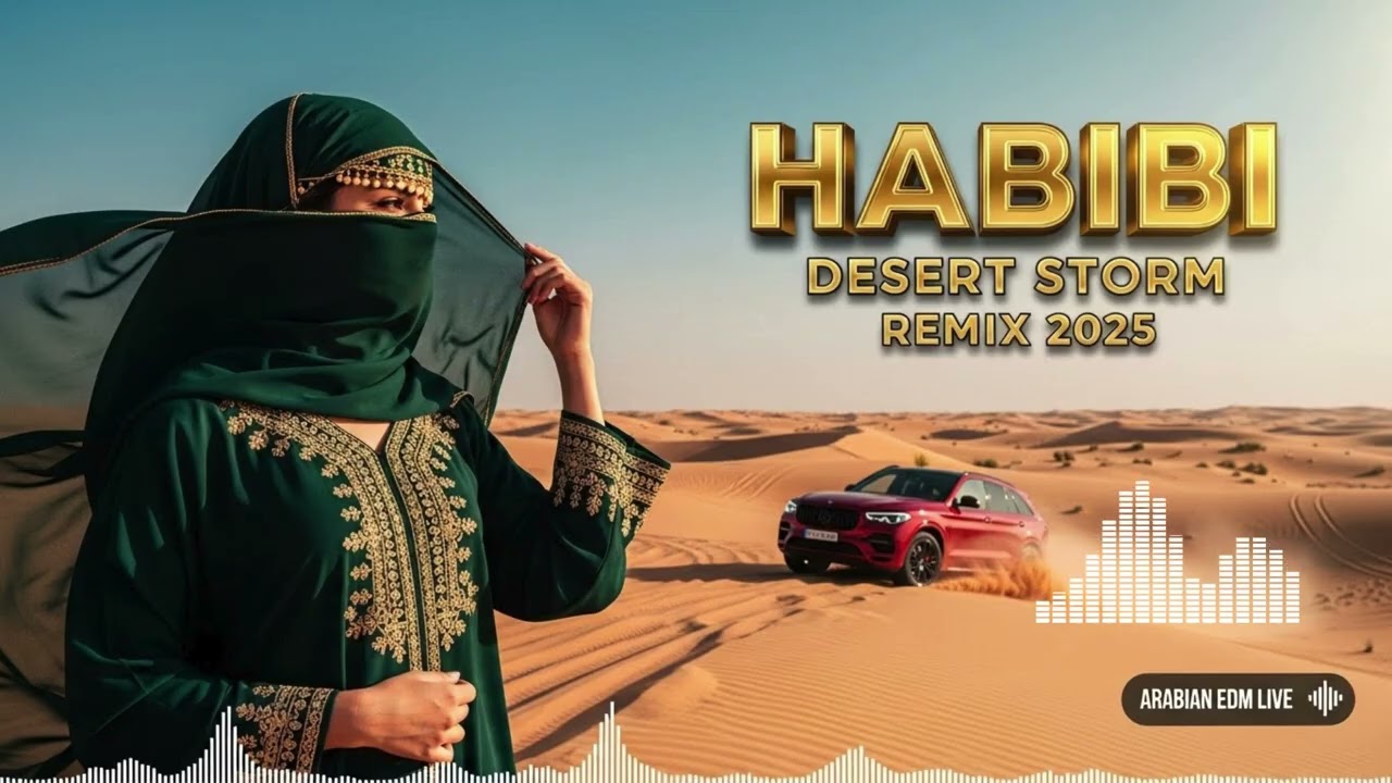 Habibi Arabian House Remix 2025 | Sahara EDM Wind Mix | Desert Night Vibes