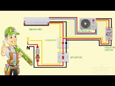 Split Ac Wiring Diagram Indoor Outdoor Single Phase