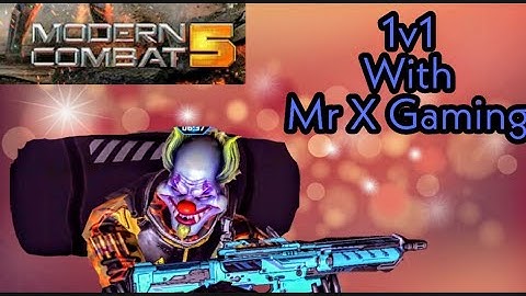 Mc5 (1v1 with Mr X Gaming) Finish