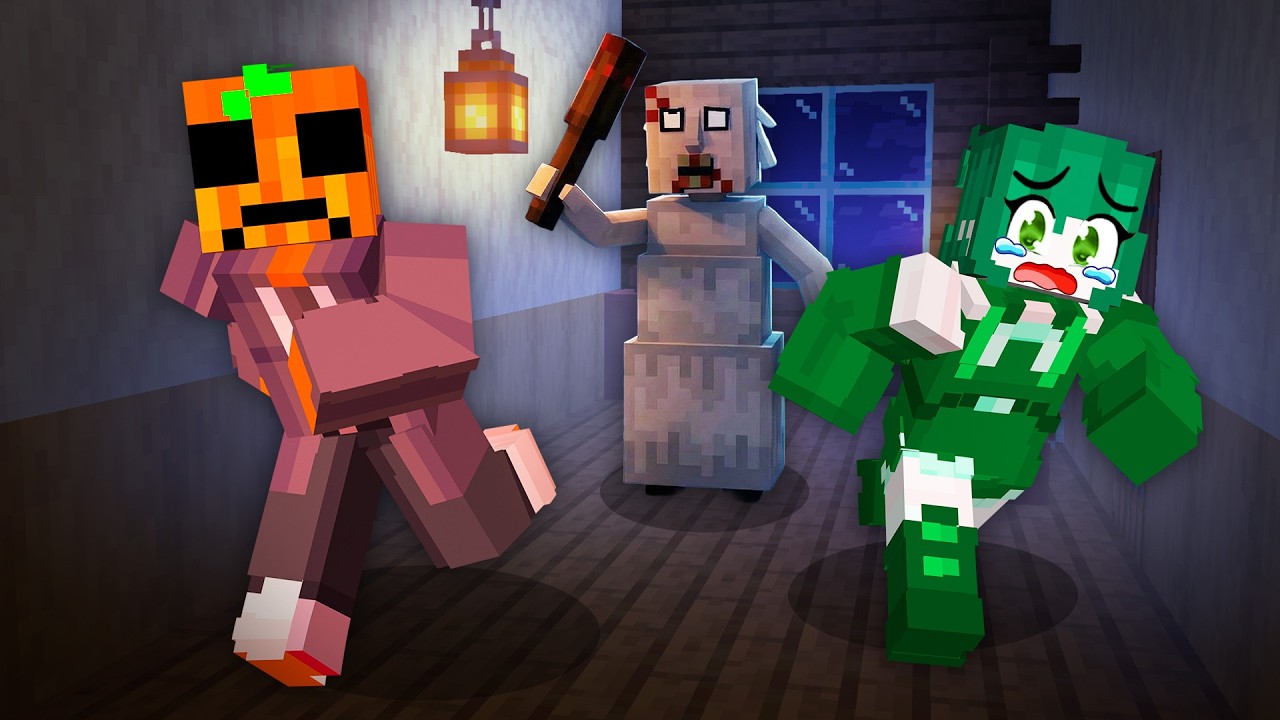 GRANNY nos CAPTURÓ en Su CASA de Minecraft!