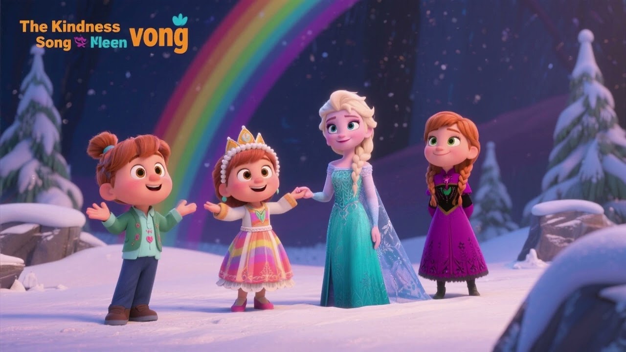 The Kindness Song of Elsa 4 | Learn Kindness & Sharing for Kids 💖