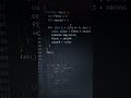 Fibonachi number without starting 2 numbers #design #coding #react #programminglanguage #computer