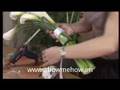 Bride Lily Bouquet step-by-step from Show Me How Wedding Flowers DVD Book