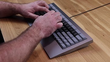 Typing Demo: Keymacs w/Alps SKCL Green