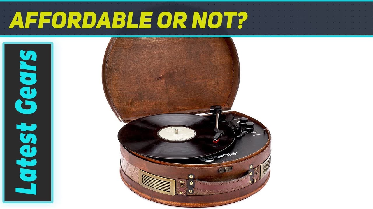 Immerse Yourself in Nostalgia: ClearClick Vintage Suitcase
