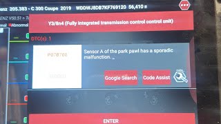 HOW TO FIX P07B700 CODE ON MERCEDES BENZ WITH 9G TRONIC TRANSMISSION Mercedes Maybach Transmission Code
