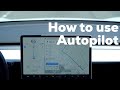 How to use Tesla Autopilot