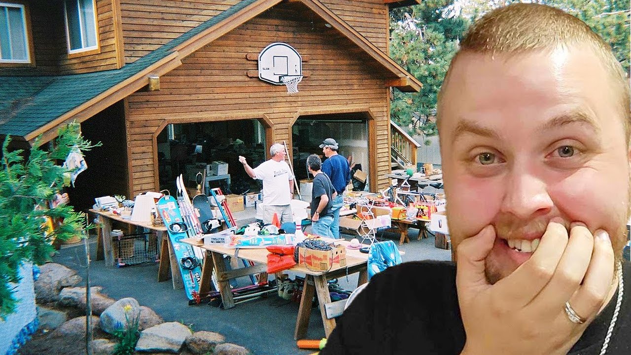 We Hit a Little JACKPOT At This Yard Sale! - YouTube