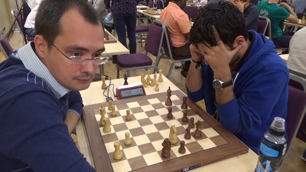 🇮🇳Endgame tactics: GM Popov Ivan - GM Shyam Sundar M., Sicilian defense