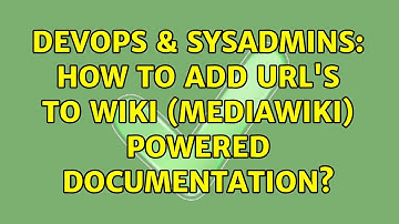 DevOps & SysAdmins: How to add URL