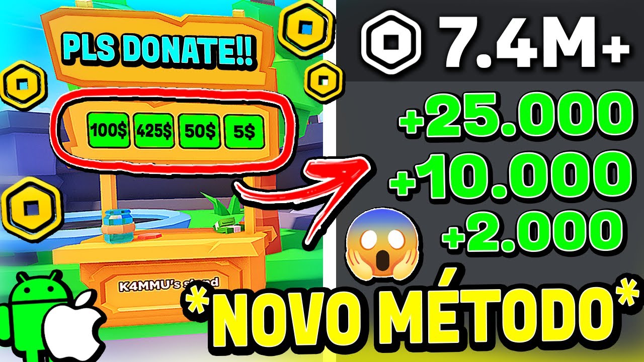 COMO COLOCAR ITENS PARA VENDER no PLS DONATE!! *CELULAR e PC* 🤑 (GANHE ...