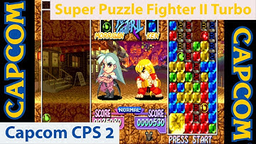 Super Puzzle Fighter II Turbo - Street Fighter Meets Tetris / Puyo Puyo - CPS 2 CPSTRAVAGANZA