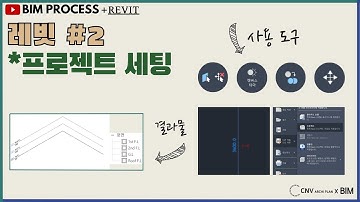 [BIM-PROCESS강의_레빗] (35분) #2 프로젝트 세팅(소리O) CNV강의