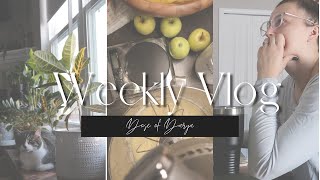 Weekly Vlog: Baking a Russian cake (Sharlotka), WFH and late Christmas gifts