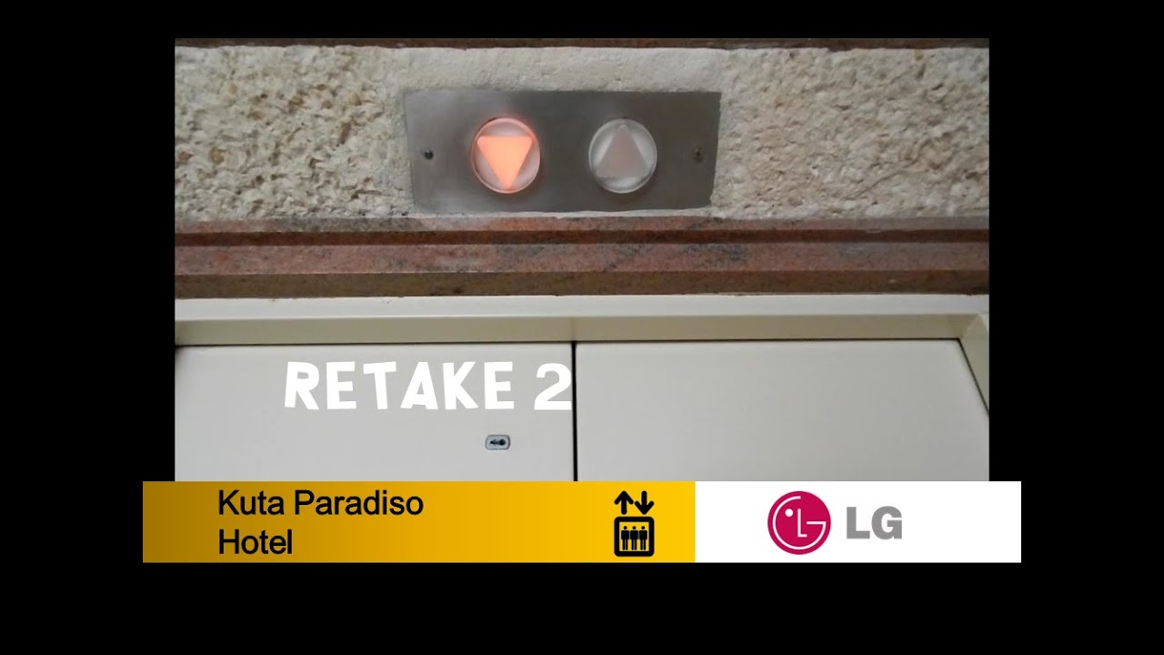 [R2] Main LG Elevators at Kuta Paradiso Hotel, Bali