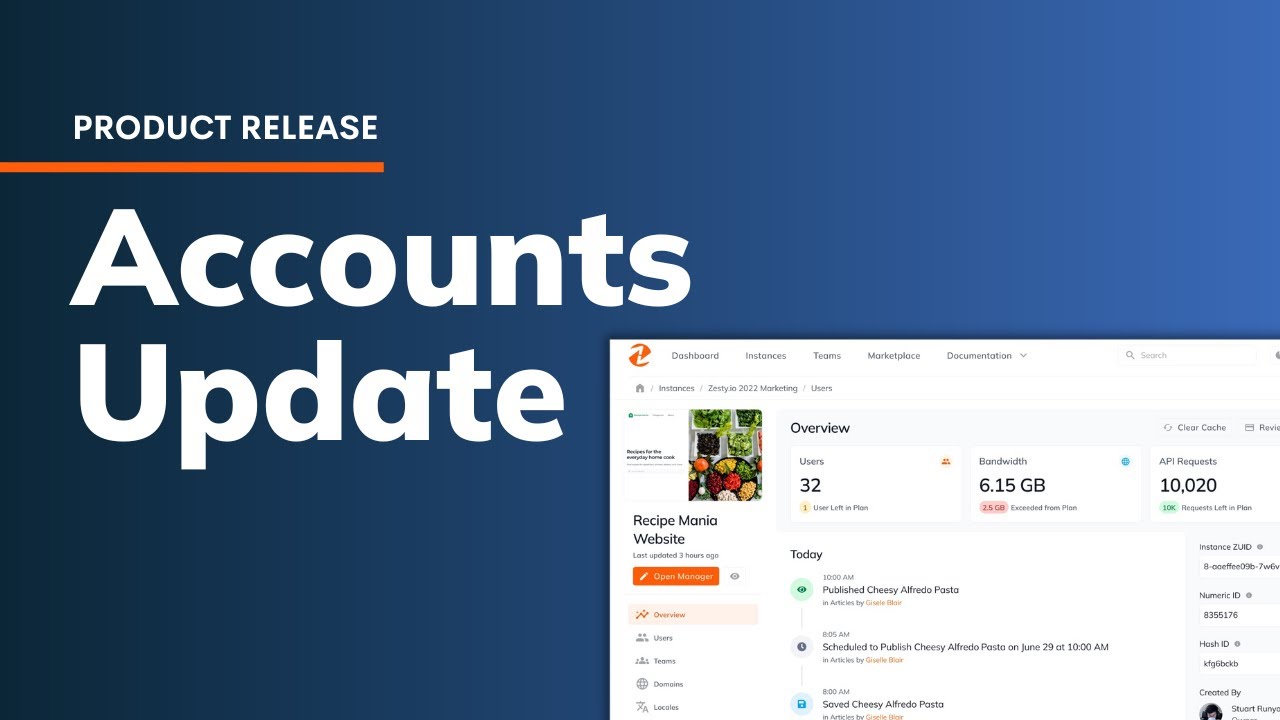 Product Release: Accounts Interface Update - YouTube