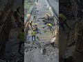Destroyed Bridge Repaired in 24 Hours 😳 (Full Process) #bridgerestoration #roadrepair #engineering