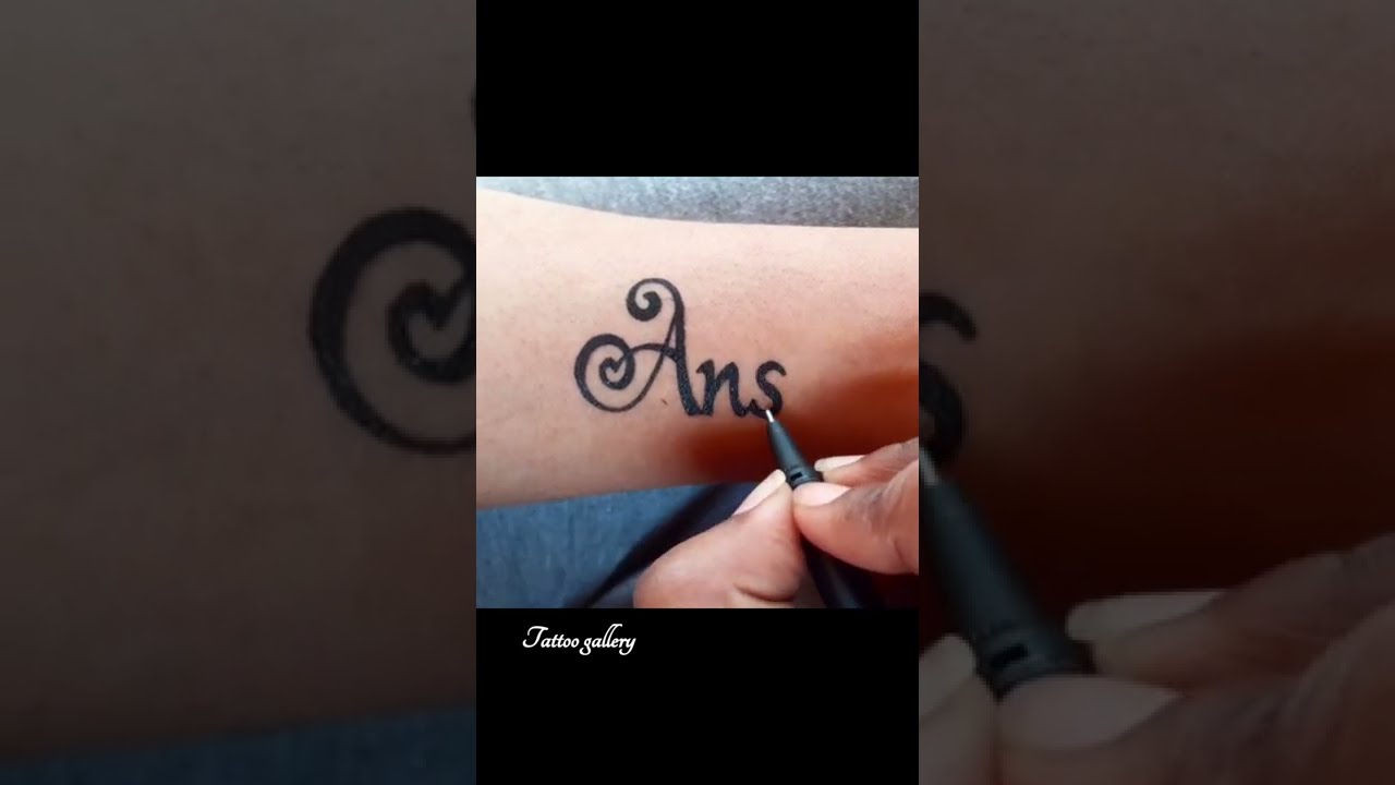 heres a ansh name tattoo with baby  Dhariti BODY Tattoos  Facebook