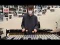 man plays a vibraphone and dies