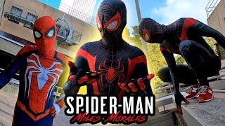 PETER ENSEÑA A MILES A SER SPIDER-MAN 🕷 | Prnze