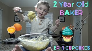Chef James Makes Cupcakes for his Family | Cute Cooking Video