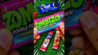 😱 Zombie Sour Candy Challenge | ASMR Candy Review #shorts #asmr #satisfying