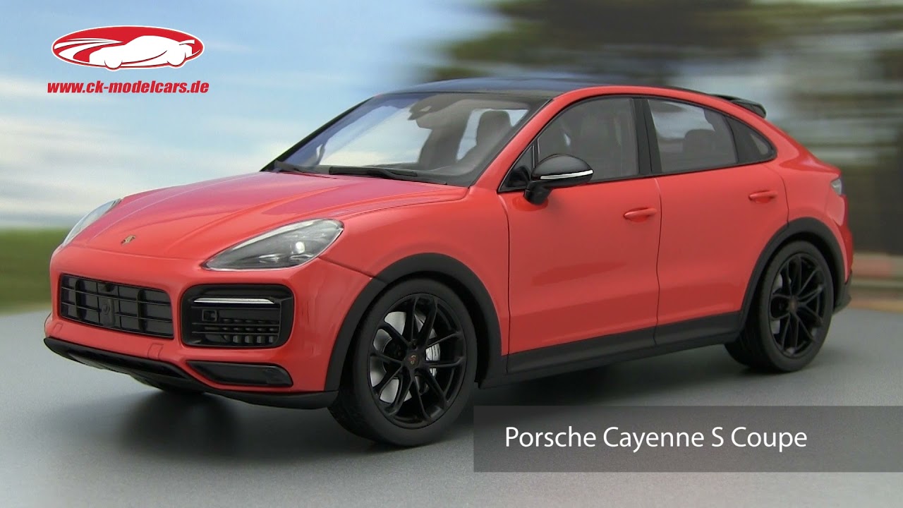 Spark : Le Porsche Cayenne coupé arrive en miniature - Mini PDLV