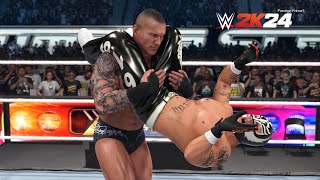 WWE 2K24 - Rey Mysterio Vs Randy Orton EXTREME RULES MATCH (PS5)