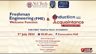 Celebrity FRESHMAN ENGINEERING WELCOME FUNCTION & INDUCTION ACQUAINTANCE - 03-07-2024 Profile