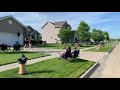 Dueling Fiddles play Irish Jig at Driveway Concert