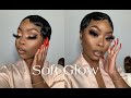 Soft Glow Makeup Tutorial | Deets On My Short Hair/Finger Waves! Is It A Wig??