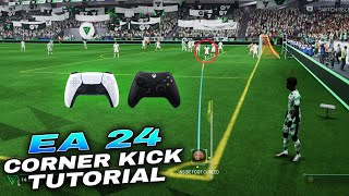 FC 24 This New WHIPPED PASS Corner Kick is a CHEAT CODE (Most Effective Corner Tutorial)