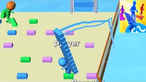 Bridge Race 🌉🛤️All Level Gameplay Walkthrough Android |Noob Pro Hacker Ultra Legend #Game#Android