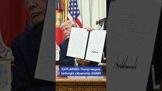 EXPLAINED: Trump targets birthright citizenship AGAIN
