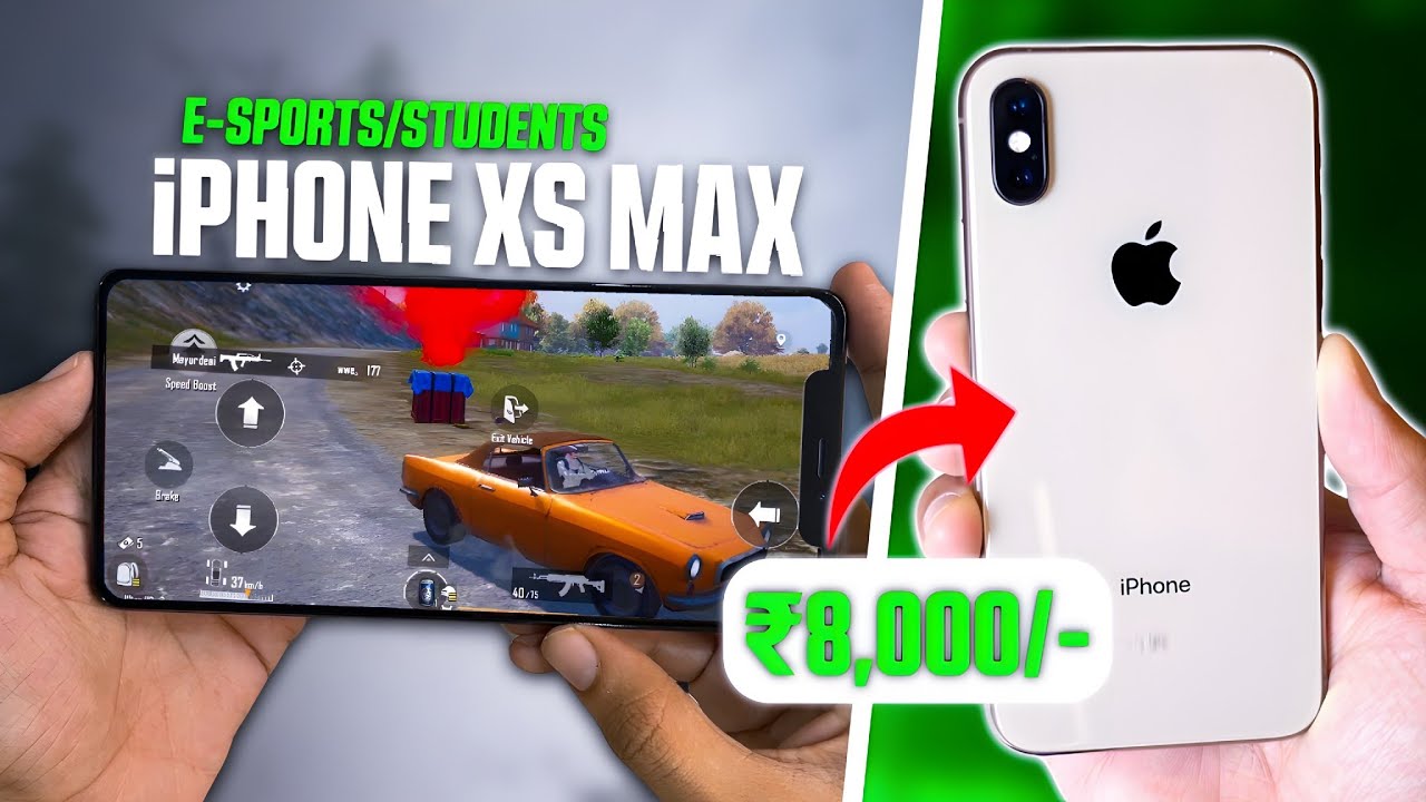 I Bought Refurbished iPhone XS for ₹8,000 🔥60 FPS BGMI/PUBG Gaming Phone For Students/E-Sports