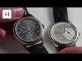 Patek Philippe v.s. F.P. Journe: Annual Calendar Shootout