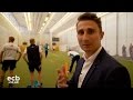 James Taylor behind the scenes at England cricket net session